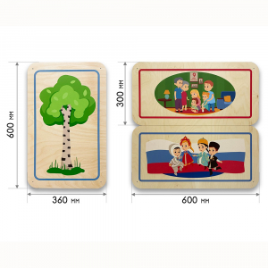 Набор стеновых панелей «Символы России - Традиции» - fgospostavki.ru - Нижневартовск