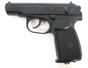 Массогабаритный лазерный макет пистолет Макарова ПМ со встроенным лазерным модулем и аккумуляторной батареей - fgospostavki.ru - Нижневартовск