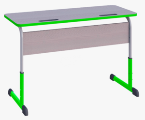 Парта SMARTY KEY двухместная регулируемая по высоте с антивандальной кромкой - fgospostavki.ru - Нижневартовск