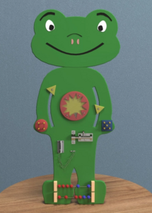 Бизиборд «Лягушонок» - fgospostavki.ru - Нижневартовск