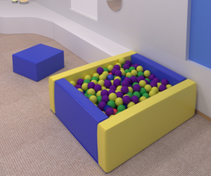 Бассейн прямоугольный сухой - fgospostavki.ru - Нижневартовск