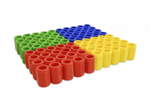 Нумирошка. Штырьки цветные пластиковые (80 шт) по методике Нумикон - fgospostavki.ru - Нижневартовск