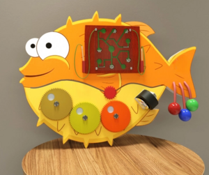 Бизиборд «Рыба-еж» - fgospostavki.ru - Нижневартовск