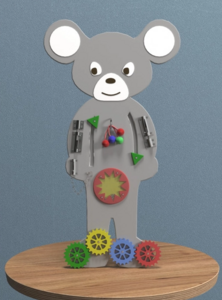 Бизиборд «Серая мышка» - fgospostavki.ru - Нижневартовск