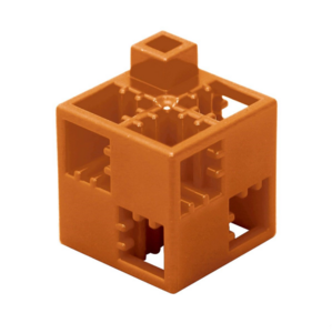 Кубик-основание коричневый 20х20 Artec - fgospostavki.ru - Нижневартовск