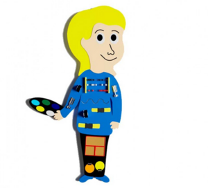 Бизиборд «Юный художник» - fgospostavki.ru - Нижневартовск