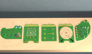 Бизиборд «Крокодил Гена» - fgospostavki.ru - Нижневартовск