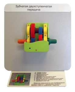 Демонстрационная модель "Зубчатая двухступенчатая передача"  - fgospostavki.ru - Нижневартовск