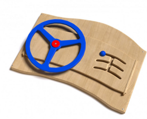 Дидактическая панель с автомобильным рулем - fgospostavki.ru - Нижневартовск