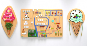 Комплект бизибордов «Фабрика мороженого» - fgospostavki.ru - Нижневартовск