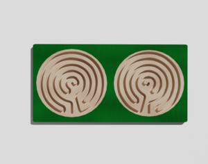 Межполушарная доска №10 зеленая - fgospostavki.ru - Нижневартовск