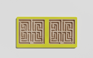 Межполушарная доска №13 желтая - fgospostavki.ru - Нижневартовск