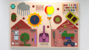 Бизиборд «Бытовые предметы» - fgospostavki.ru - Нижневартовск