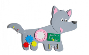 Бизиборд «Любопытный волк» - fgospostavki.ru - Нижневартовск