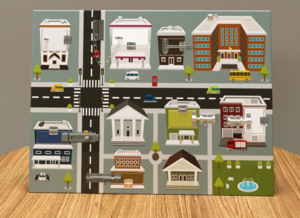 Настенная панель «Городские улицы» - fgospostavki.ru - Нижневартовск