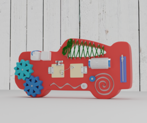 Бизиборд «Машинка» - fgospostavki.ru - Нижневартовск