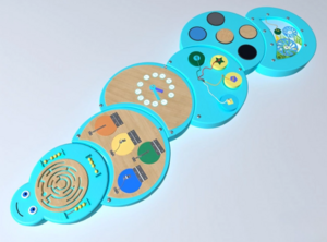 Развивающая панель «Гусеница» - fgospostavki.ru - Нижневартовск