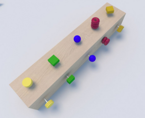 Развивающая панель «Винтовые цветочки » - fgospostavki.ru - Нижневартовск