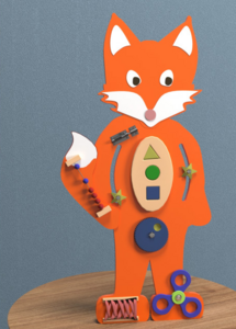 Бизиборд «Мудрая лиса» - fgospostavki.ru - Нижневартовск