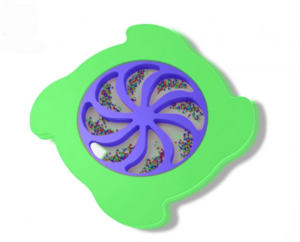 Тактильно-развивающая панель «Вращение радуги» - fgospostavki.ru - Нижневартовск