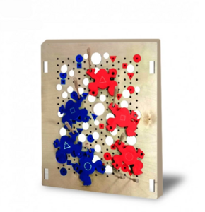 Тактильно-развивающая панель «Цветные лягушки» - fgospostavki.ru - Нижневартовск