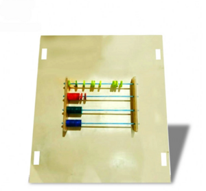 Тактильно-развивающая панель «Цветные счеты» - fgospostavki.ru - Нижневартовск