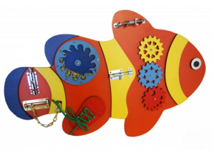 Бизиборд «Оранжевая рыбка» - fgospostavki.ru - Нижневартовск