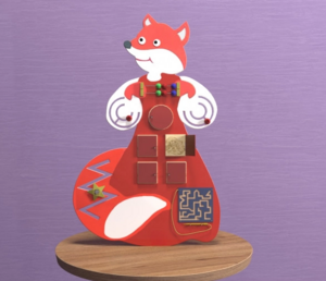 Бизиборд «Лисичка-сестричка» - fgospostavki.ru - Нижневартовск