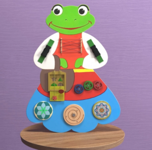 Бизиборд «Лягушка» - fgospostavki.ru - Нижневартовск