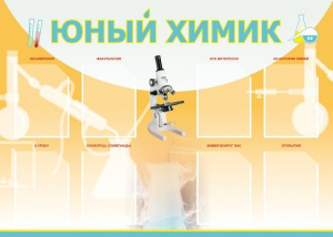 Стенд "Юный химик" Вариант 1 - fgospostavki.ru - Нижневартовск
