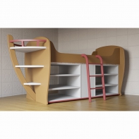 Детская кровать-чердак «Корабль» - fgospostavki.ru - Нижневартовск