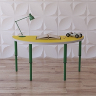 Стол растущий на регулируемых ножках «Половинка» - fgospostavki.ru - Нижневартовск