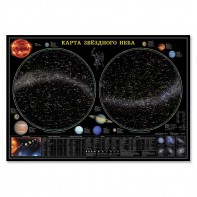 Карта звездного неба (101 х 69 см) - fgospostavki.ru - Нижневартовск