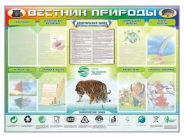 Стенд-уголок "Вестник природы" Вариант 1 - fgospostavki.ru - Нижневартовск
