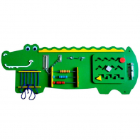 Бизиборд «Зелёный крокодильчик» - fgospostavki.ru - Нижневартовск