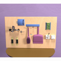 Бизиборд «Домашний уголок» - fgospostavki.ru - Нижневартовск