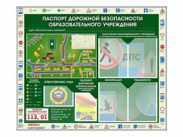 Стенд-уголок "Паспорт дорожной безопасности образовательного учреждения" - fgospostavki.ru - Нижневартовск