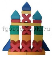 Мягкий модуль-конструктор "Башня" (21 элемент) - fgospostavki.ru - Нижневартовск