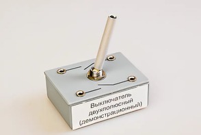 Выключатель двухполюсный (демонстрационный) - fgospostavki.ru - Нижневартовск