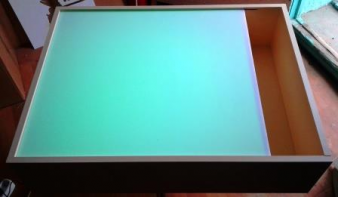 Планшет для рисования песком с RGB подсветкой (80х60 см) - fgospostavki.ru - Нижневартовск