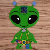 Бизиборд «Разумный пришелец» - fgospostavki.ru - Нижневартовск