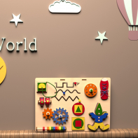 Бизиборд Весёлые игры - fgospostavki.ru - Нижневартовск