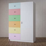 Шкаф «Яркие краски» - fgospostavki.ru - Нижневартовск