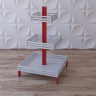 Стеллаж демонстрационный "Эйфелева башня" - fgospostavki.ru - Нижневартовск