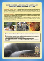 Комплект плакатов "Добровольная пожарная дружина" - fgospostavki.ru - Нижневартовск