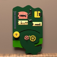 Бизиборд «Зелёная лапа» - fgospostavki.ru - Нижневартовск