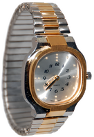 Часы со шрифтом Брайля мужские золото-серебро - fgospostavki.ru - Нижневартовск