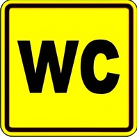 Тактильный знак (WC) 100х100 - fgospostavki.ru - Нижневартовск