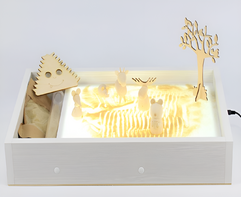 Световой планшет для рисования песком Белый - fgospostavki.ru - Нижневартовск