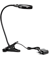 Лупа настольная на прищепке с подсветкой (5х) - fgospostavki.ru - Нижневартовск